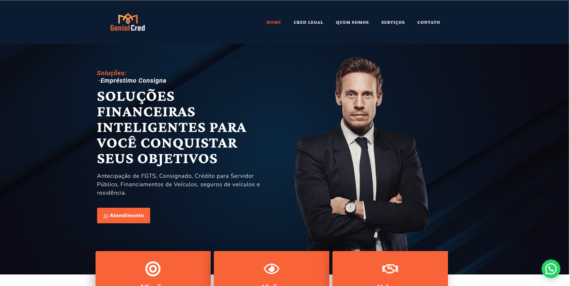 Site institucional do Dr. Kayo