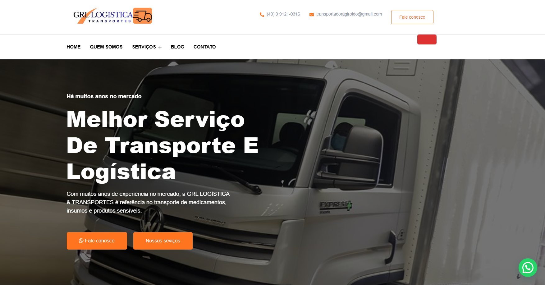 Site institucional do Dr. Kayo
