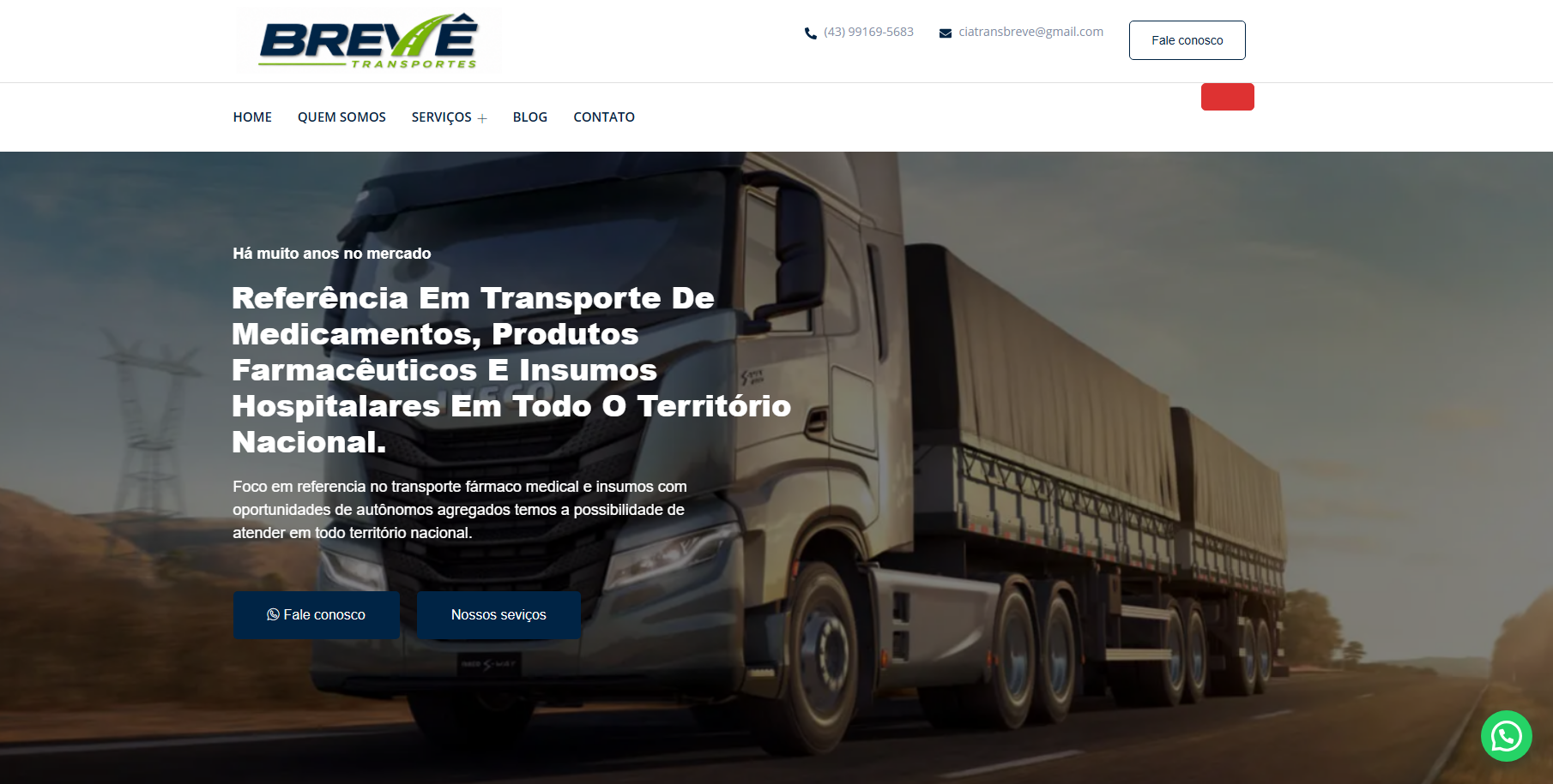 Site institucional do Dr. Kayo